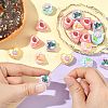 20Pcs Opaque Resin Beads RESI-CJ0004-28-5