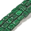 Synthetic Malachite Beads Strands G-G085-A07-01-1