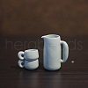 Miniature Teapot & Cup Set Ornaments MIMO-PW0002-12A-02-1