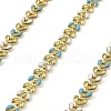304 Stainless Steel Leaf Link Chains CHS-C014-01G-04-1