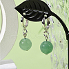 Anti-Tarnish Beebeecraft 1 Pair Rhodium Plated 925 Sterling Silver Hoop Earrings STER-BBC0006-31P-6
