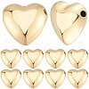 Beebeecraft 8Pcs Rack Plating Brass Beads KK-BBC0012-03-1