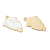Alloy Enamel Pendants ENAM-Z022-02K-2