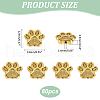   80Pcs Tibetan Style Alloy Beads TIBEB-PH0005-21AG-2
