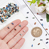   120Pcs 6 Styles Natural Mixed Gemstone Beads G-PH0002-50-3