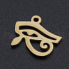 Ion Plating(IP) 304 Stainless Steel Laser Cut Charms A-STAS-S105-T919-2-2
