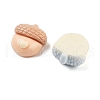 Opaque Resin Decoden Cabochons RESI-H165-14-2