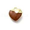 Alloy Enamel Charms PALLOY-R157-03G-04-1