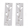 Non-Tarnish 201 Stainless Steel Pendants STAS-N090-JN820-1-1