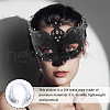Gorgecraft 100Pcs Round Polyester Elastic Hang Tag with Stainless Steel Findings FIND-GF0006-99A-5