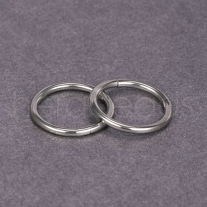 316L Surgical Stainless Steel Hoop Cartilage Earrings WGB51CA-33-1