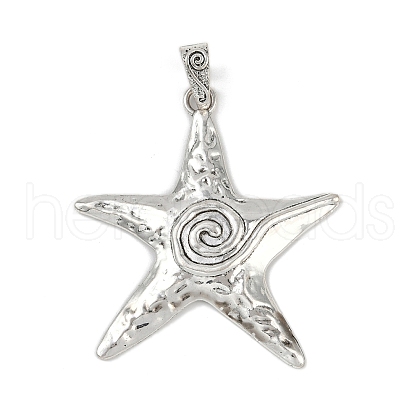 Tibetan Style Alloy Big Pendants PALLOY-V008-03A-AS-1