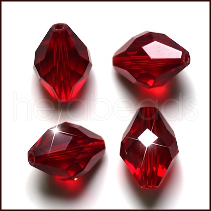 Imitation Austrian Crystal Beads SWAR-F054-11x8mm-05-1