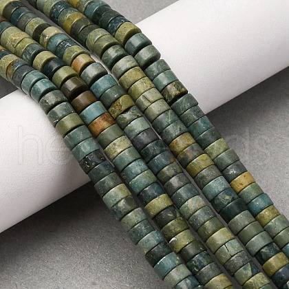 Natural Shoushan Jade Beads Strands G-L624-I09-3x6mm-1