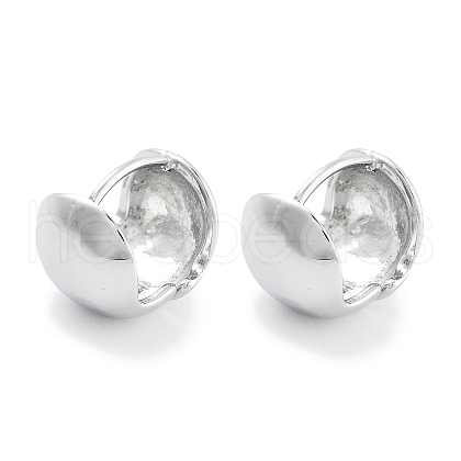 Tarnish Resistant 304 Stainless Steel Huggie Hoop Earrings for Women EJEW-C096-08P-1