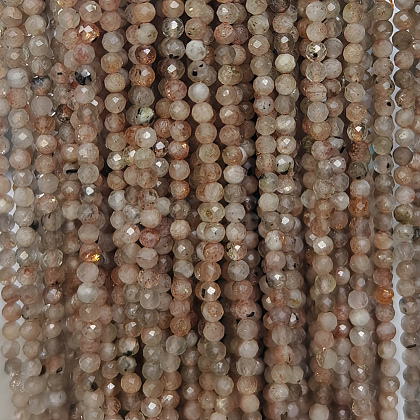 Natural Sunstone Beads Strands G-RM250104-C1-1