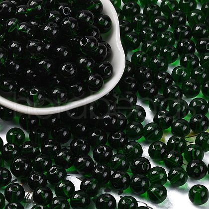 Transparent Colours Glass Seed Beads SEED-Z004-T8MM-01-1