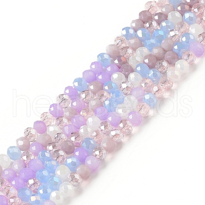 Glass Beads Strands X-GLAA-I015-03A-1