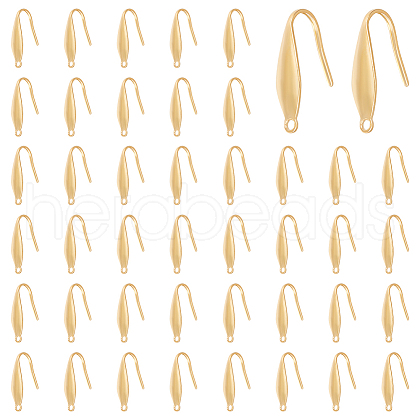 Unicraftale 50Pcs 316 Stainless Steel Earring Hooks STAS-UN0058-85-1