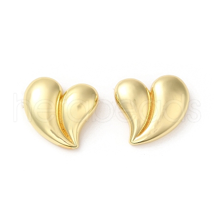 Rack Plating Brass Stud Earrings EJEW-Q786-02G-1