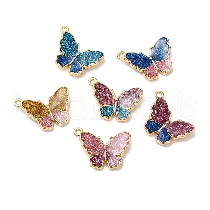 Alloy Enamel Pendants ENAM-K069-31G-1