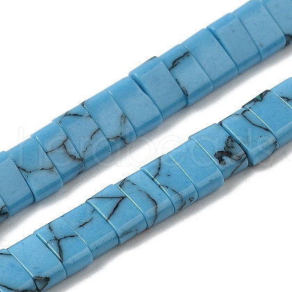 Synthetic Turquoise Beads Strands G-Z045-A23-01-1