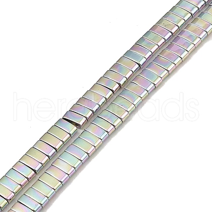 Electroplated Non-magnetic Synthetic Hematite Beads Strands G-G089-A02-13-1