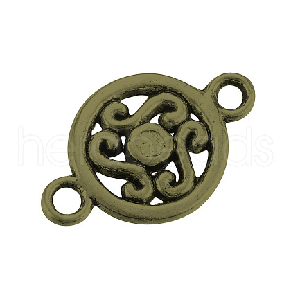 Tibetan Style Alloy Links connectors TIBE-Q064-02AB-NR-1