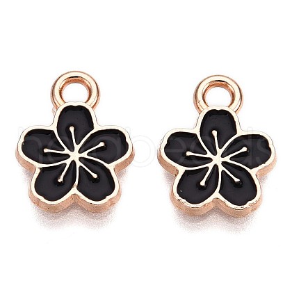 Alloy Enamel Charms ENAM-T022-07A-1