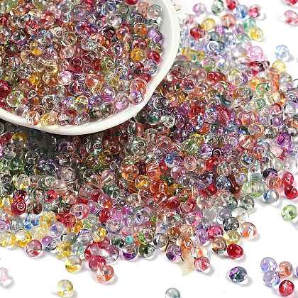 6/0 Spray Paint Glass Seed Beads X1-SEED-H003-11H-1