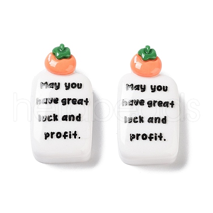 Cartoon White Cat Resin Decoden Cabochons CRES-R203-01C-1
