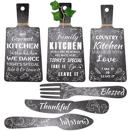 Wooden Pendant Decoration HJEW-WH0073-009-1