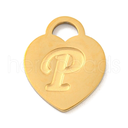 Ion Plating(IP) 304 Stainless Steel Pendants FIND-M017-01G-P-1