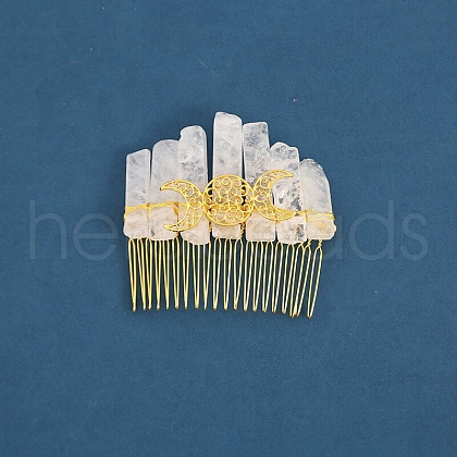 Natural Gemstone Hair Bands PW-WGDBAA6-03-1