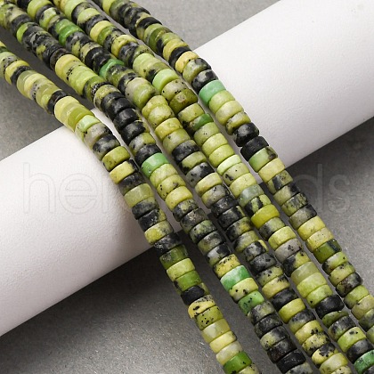 Natural Serpentine Beads Strands G-L624-I16-2x4mm-1