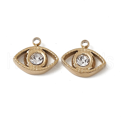PVD Vacuum Plating 201 Stainless Steel Charms STAS-J401-VC543-1