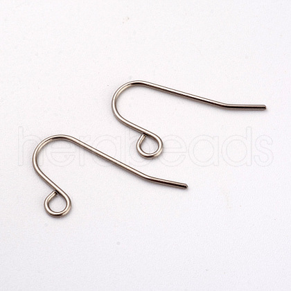 316L Surgical Stainless Steel Earring Hooks STAS-G229-08P-02-1