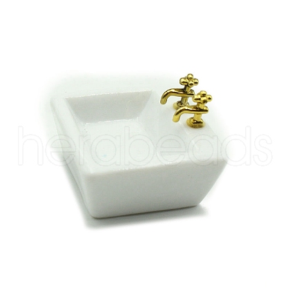 Mini Ceramic Wash Basin Sink X-PW-WGF3ADA-01-1