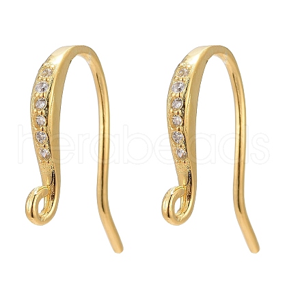 925 Sterling Silver Earring Hooks STER-K168-108G-1