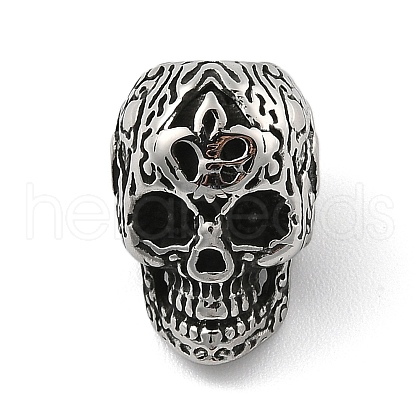 316 Surgical Stainless Steel European Beads STAS-S173-33AS-1