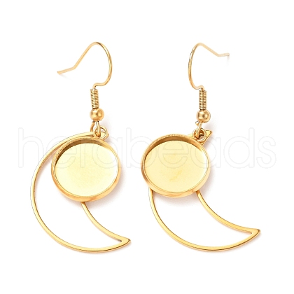 201 Stainless Steel Earring Hooks STAS-C030-24G-1