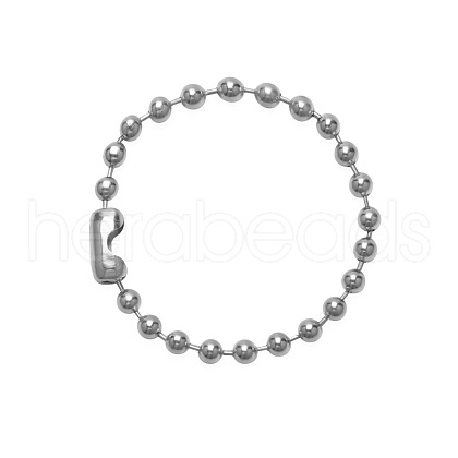 Trendy hip-hop Stainless Steel Ball Chains Bracelet Unisex Fashion Hand Accessory CQ1745-1-1