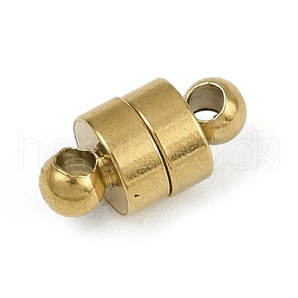 304 Stainless Steel Magnetic Clasps STAS-C127-09G-1
