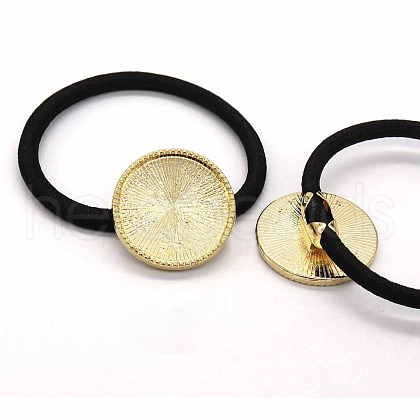 Zinc Alloy Cabochon Settings OHAR-PW0001-236C-1-1