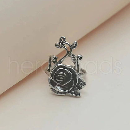 Rose Alloy Finger Rings FS-WGB1360-02-1