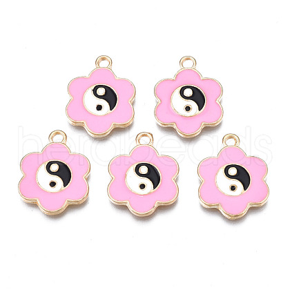 Alloy Enamel Pendants PALLOY-N153-57-1