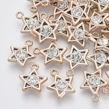 UV Plating ABS Plastic Pendants KY-N007-33-1