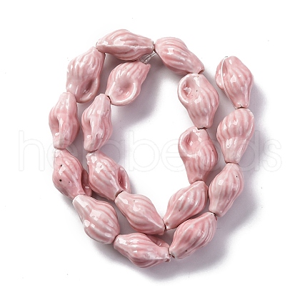 Ocean Series Handmade Porcelain Beads PORC-R002-04D-1