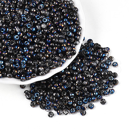 6/0 Half Plated Glass Beads SEED-N008-04C-1