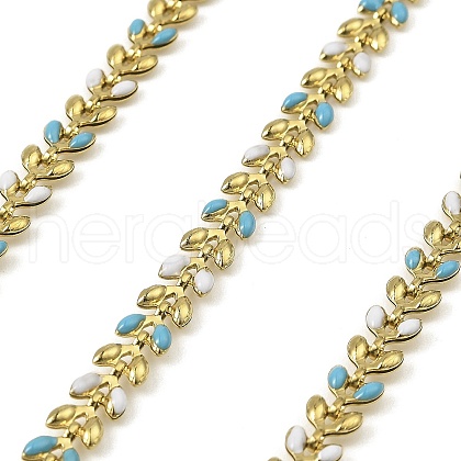 304 Stainless Steel Leaf Link Chains CHS-C014-01G-04-1